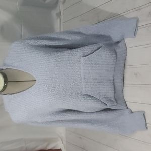 Cupcakes and Cashmere sweater, baby blue, size L